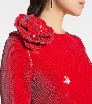 Robe mit Pailletten | Rodarte