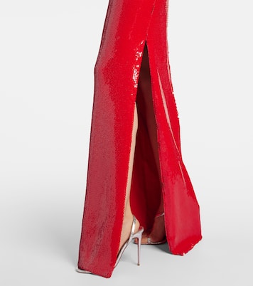 Robe mit Pailletten | Rodarte