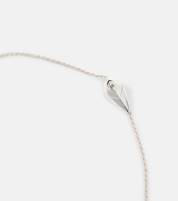 Collana in argento sterling con perla d’acqua dolce | Bottega Veneta
