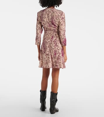 Robe Octavia en soie imprimée | Isabel Marant