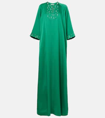 Verzierter Kaftan Arles aus Satin | Emilia Wickstead
