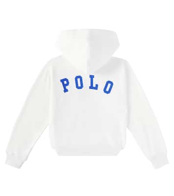 Sweat-shirt à capuche en coton mélangé | Polo Ralph Lauren Kids