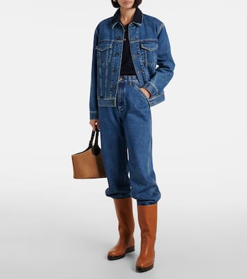 Jeansjacke Tulus aus Baumwolle und Seide | Loro Piana