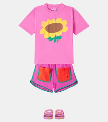 Sunflower cotton jersey T-shirt | Bobo Choses