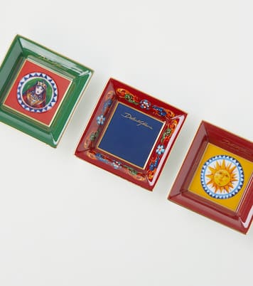 Carretto set of 3 decorative trays | Dolce&Gabbana Casa