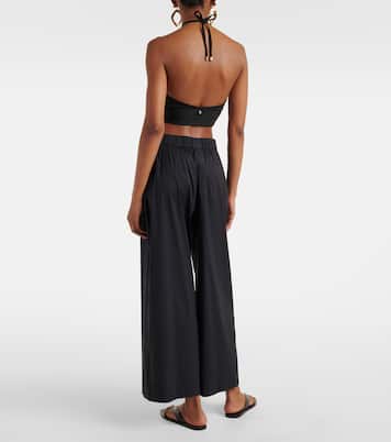 Pantalon ample Rio en coton mélangé | Max Mara