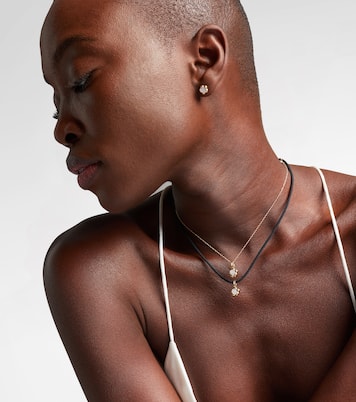 Choker Crosby in oro 10kt con diamanti | Stone and Strand