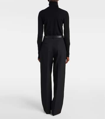 Wool wide-leg pants | Jil Sander