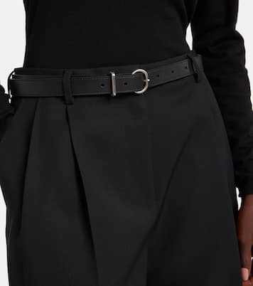 Wool wide-leg pants | Jil Sander