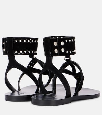 Sandali Edil in pelle con borchie | Isabel Marant