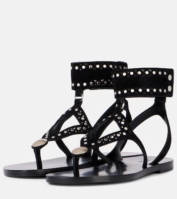 Sandali Edil in pelle con borchie | Isabel Marant