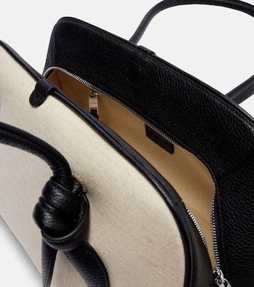 Bolso Turismo Medium de lona con piel | Jacquemus