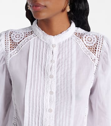 Greicy open-knit cotton blouse | Marant Etoile