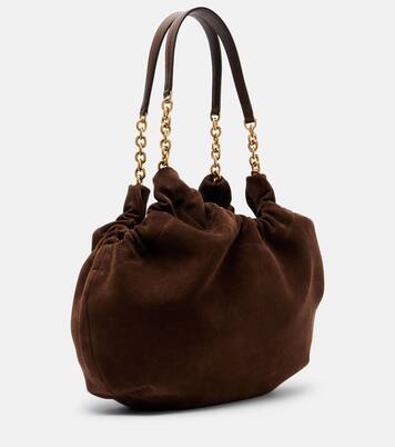 Miami Medium suede shoulder bag | DeMellier