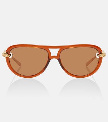 Aviator-Sonnenbrille Knot | Bottega Veneta