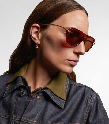 Aviator-Sonnenbrille Knot | Bottega Veneta