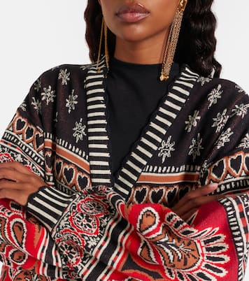 Cardigan Coconut Grove en jacquard de coton | Farm Rio
