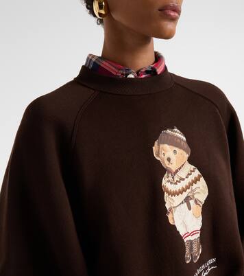 Polo Bear cotton-blend fleece sweatshirt | Polo Ralph Lauren