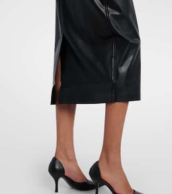 High-rise midi skirt | Norma Kamali