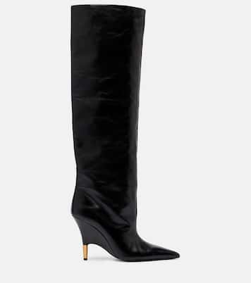Bella 100 leather knee-high boots | Khaite