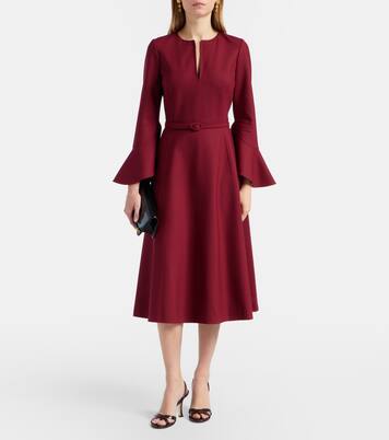 Wool midi dress | Oscar de la Renta