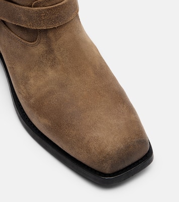 Suede biker boots | Golden Goose