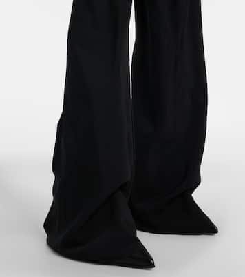 Pantalones anchos de satén | Rick Owens