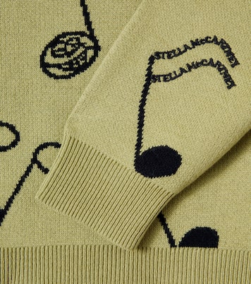 Printed cotton sweater | Stella McCartney Kids