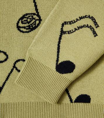 프린트 코튼 스웨터 | Stella McCartney Kids