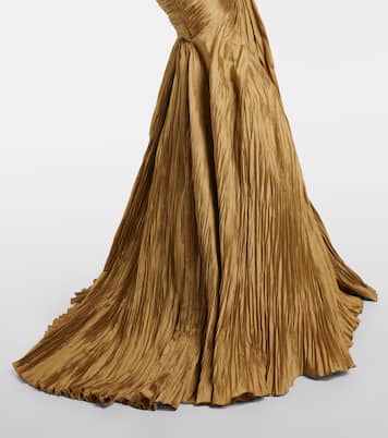 Off-shoulder bustier gown | Marmar Halim