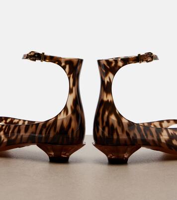 Chloé Jelly animal-print thong sandals | Chloé