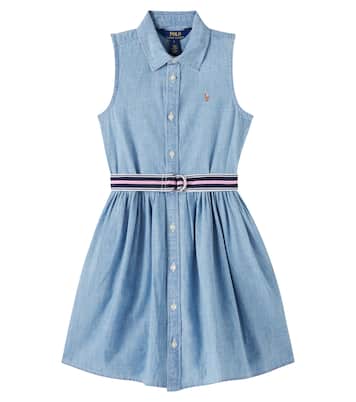 Kleid aus Baumwoll-Chambray | Polo Ralph Lauren Kids