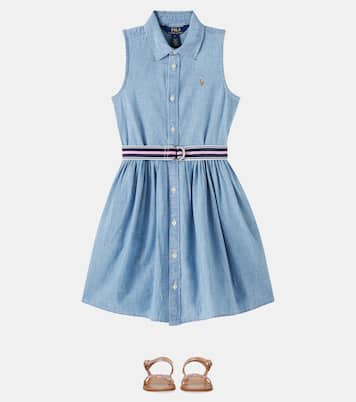 Kleid aus Baumwoll-Chambray | Polo Ralph Lauren Kids