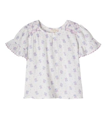 Feliza floral cotton gauze blouse | Louise Misha