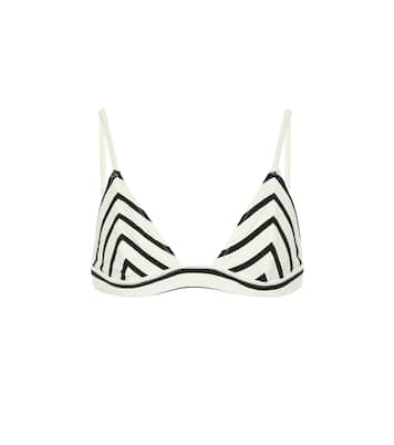 Top de bikini Morgan de rayas | Solid & Striped