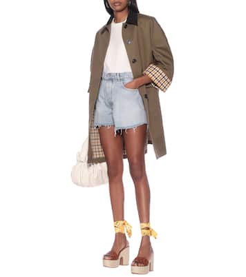 Sandali in pelle con plateau | Miu Miu