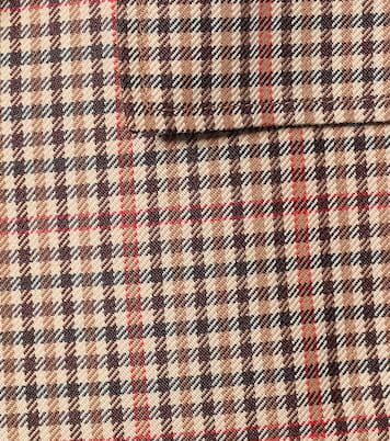 Trench Chasa a quadri in misto lana | Joseph