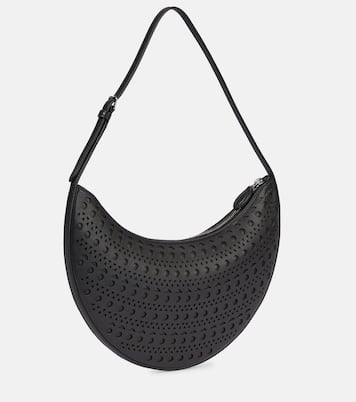 Schultertasche Le Demi-Lune Small aus Leder | Alaïa