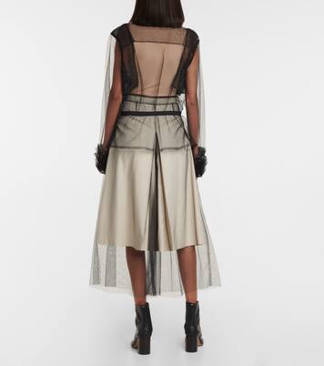 Jacke aus Mesh | Maison Margiela