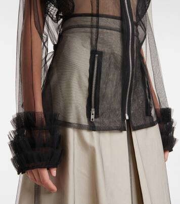 Jacke aus Mesh | Maison Margiela