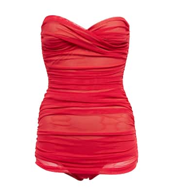 Walter Mio strapless swimsuit | Norma Kamali