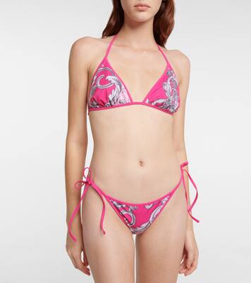Bragas de bikini Baroque reversibles | Versace