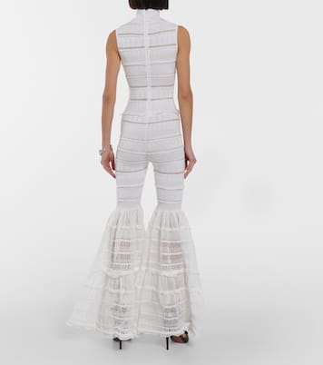 Crinonline flared jumpsuit | Alaïa