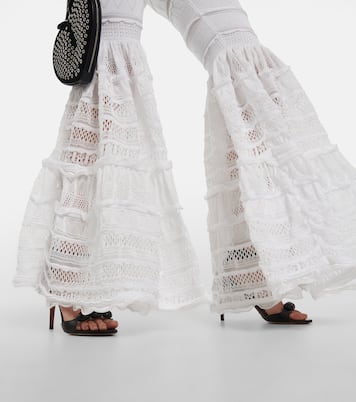 Crinonline flared jumpsuit | Alaïa