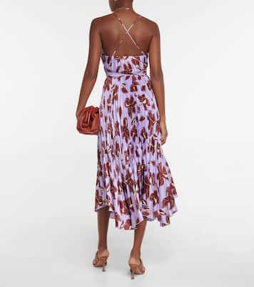 Bedrucktes Midikleid Portia | Simkhai