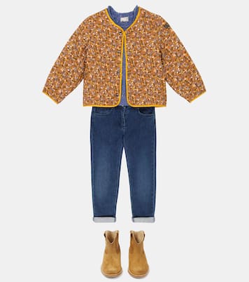 Bedruckte Jacke aus Baumwolle | Il Gufo