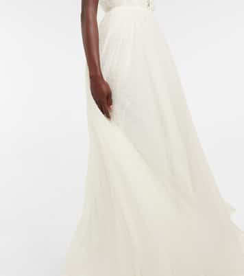 Bridal tulle gown | Costarellos