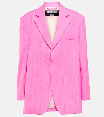 Blazer La Veste d'Homme en soie mélangée | Jacquemus