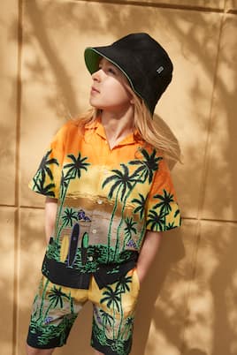 Shorts Adi in cotone con stampa | Molo