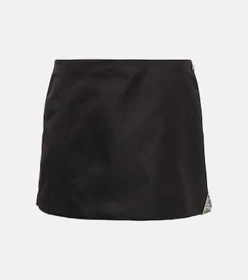 Mini-jupe en Re-Nylon | Prada